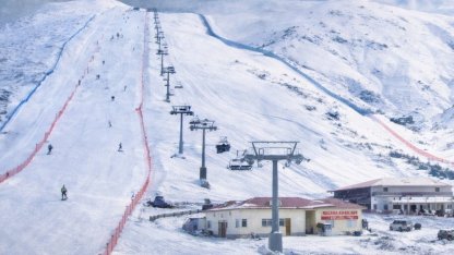 Ağrı'da Güneykaya Kayak Tesisi için geri sayım