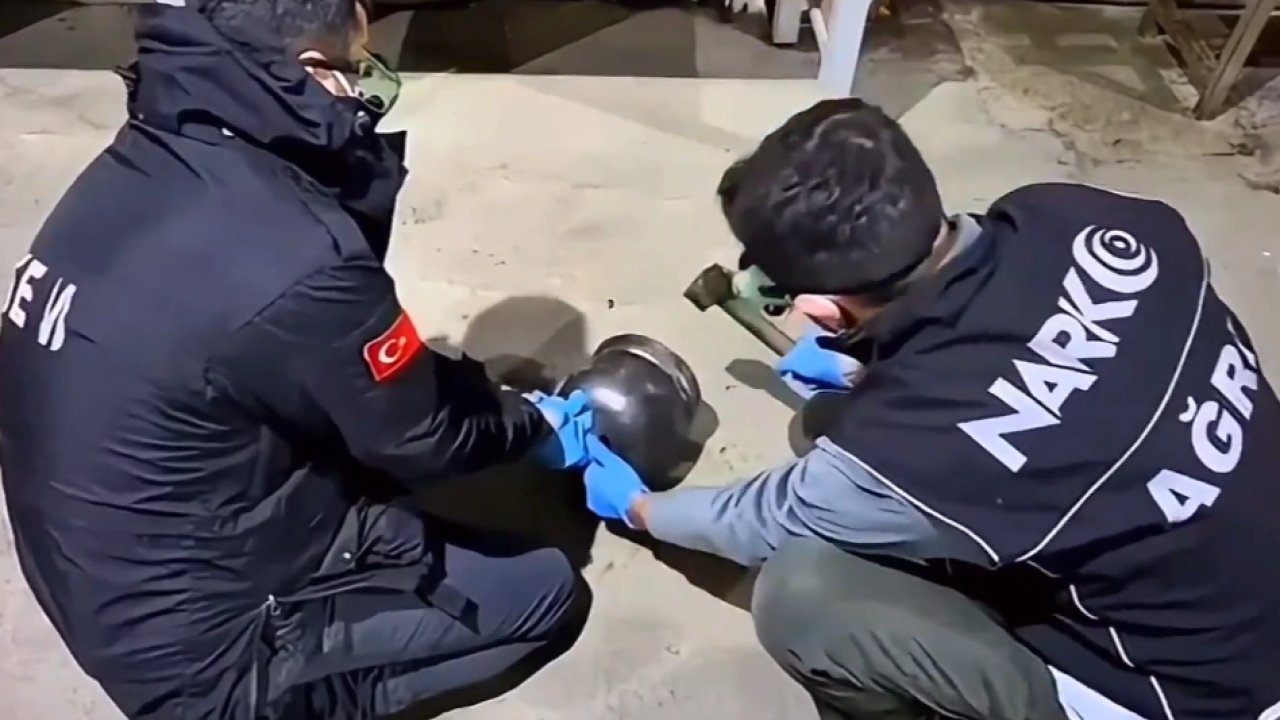 Ağrı’da uyuşturucu operasyonu: 1 tutuklama