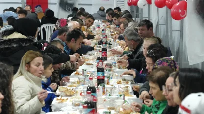 Ankara Keçiören’de özel gereksinimli bireyleri buluşturan iftar