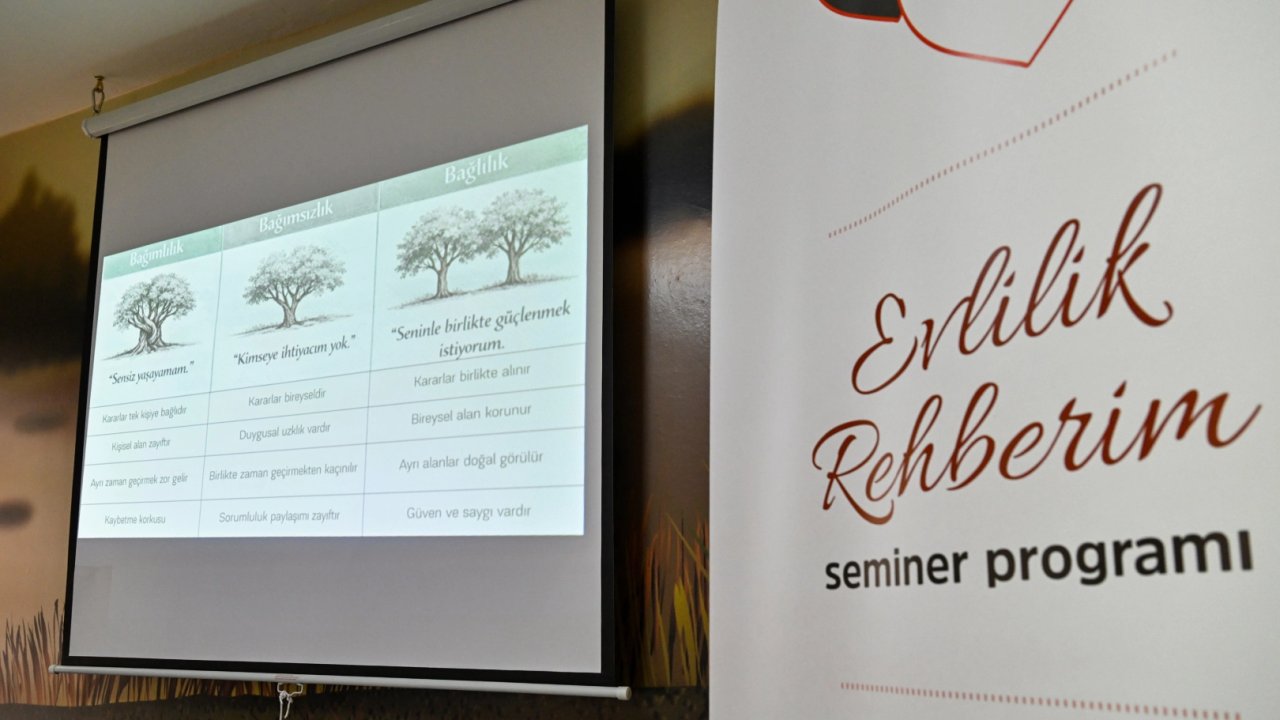 Ankara'da çiftlere ‘Evlilik Rehberim’ semineri