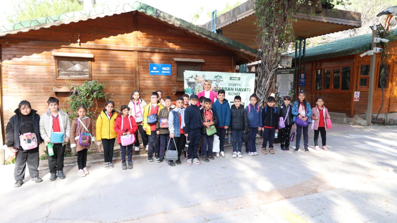 Antalya Doğal Yaşam Parkında “Yaban Hayatı Günü” kutlandı