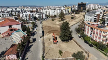 Antalya Muratpaşa’dan 16 bin metrekarelik yeni park çalışması