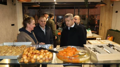 Artvin Valisi Ergün’den, Hopa Kadın Kooperatifi’ne ziyaret