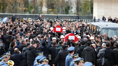 ASELSAN şehitleri Ankara’da son yolculuğuna uğurlandı