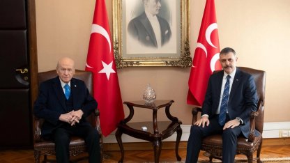 Bakan Çiftçi’den Bahçeli’ye ziyaret