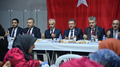 Bakan Uraloğlu ve Başkan Genç’ten Düzköy’e hizmet sözü