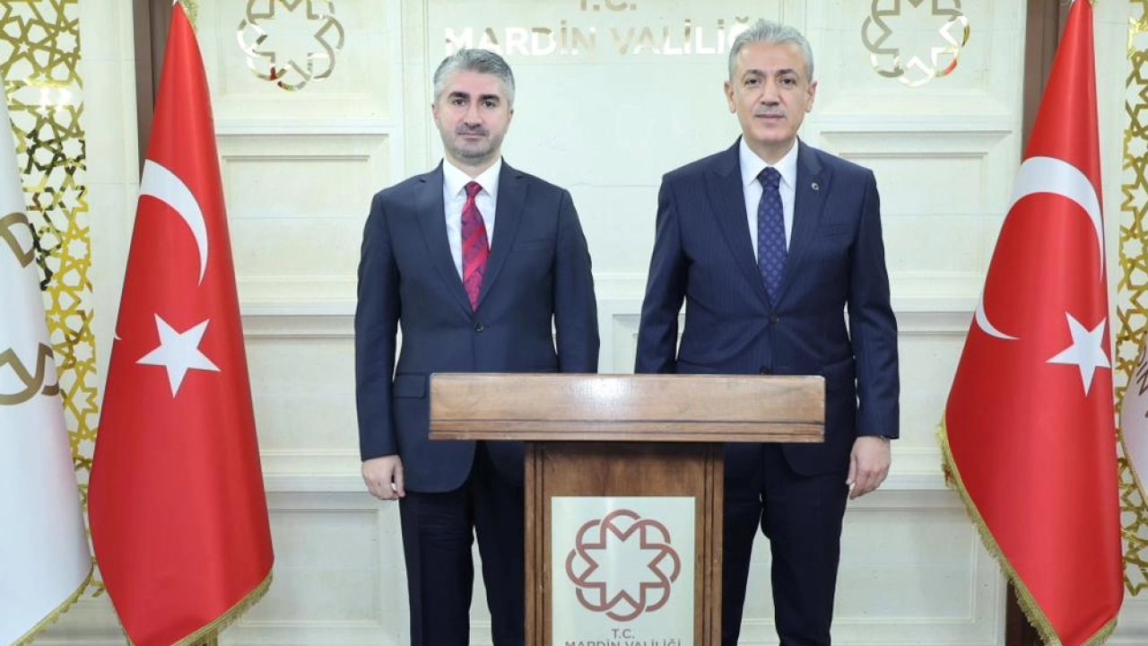 Bakan Yardımcısı Tarıkdaroğlu’ndan Mardin Valiliği’ne ziyaret