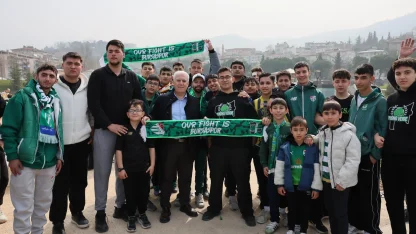 Başkan Bozbey, Bursaspor taraftarlarıyla şampiyonluk heyecanını paylaştı