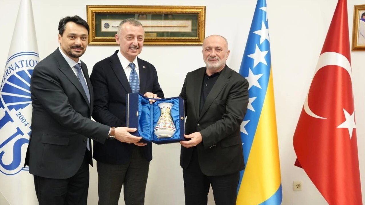 Başkan Büyükakın’dan Bosna’da resmi temaslar