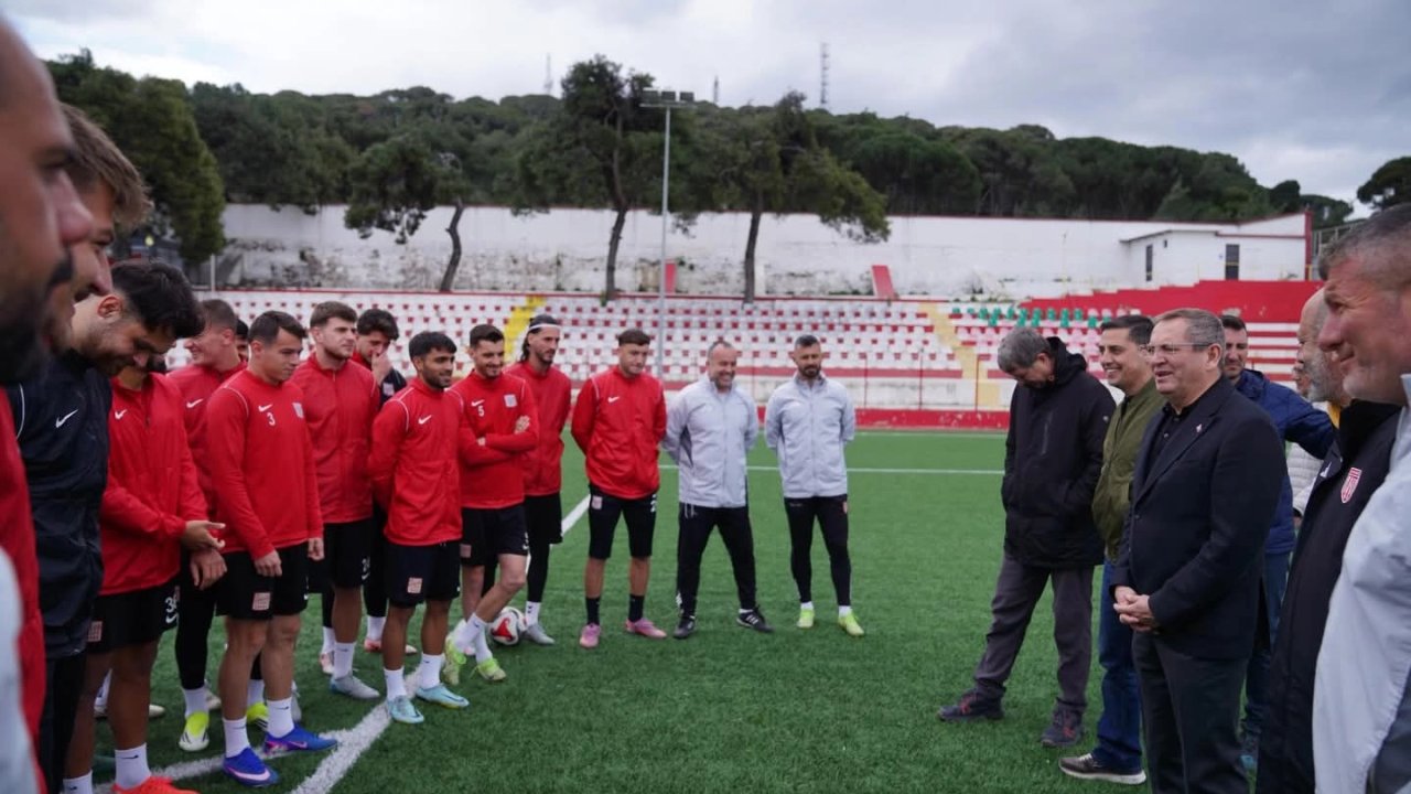 Başkan Mesut Ergin yenilenen tesisleri inceledi