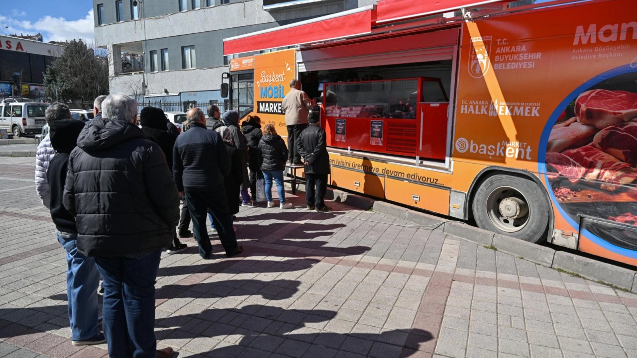 Başkent marketlerden Ramazan’da 55 bin kilo et satışı