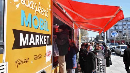 Başkentliler mobil marketlerde yerli etle buluşuyor