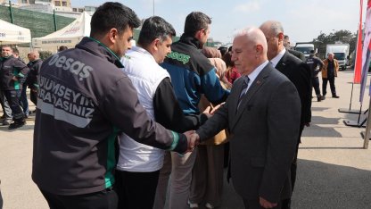 Bursa Büyükşehir ailesi bayramlaştı