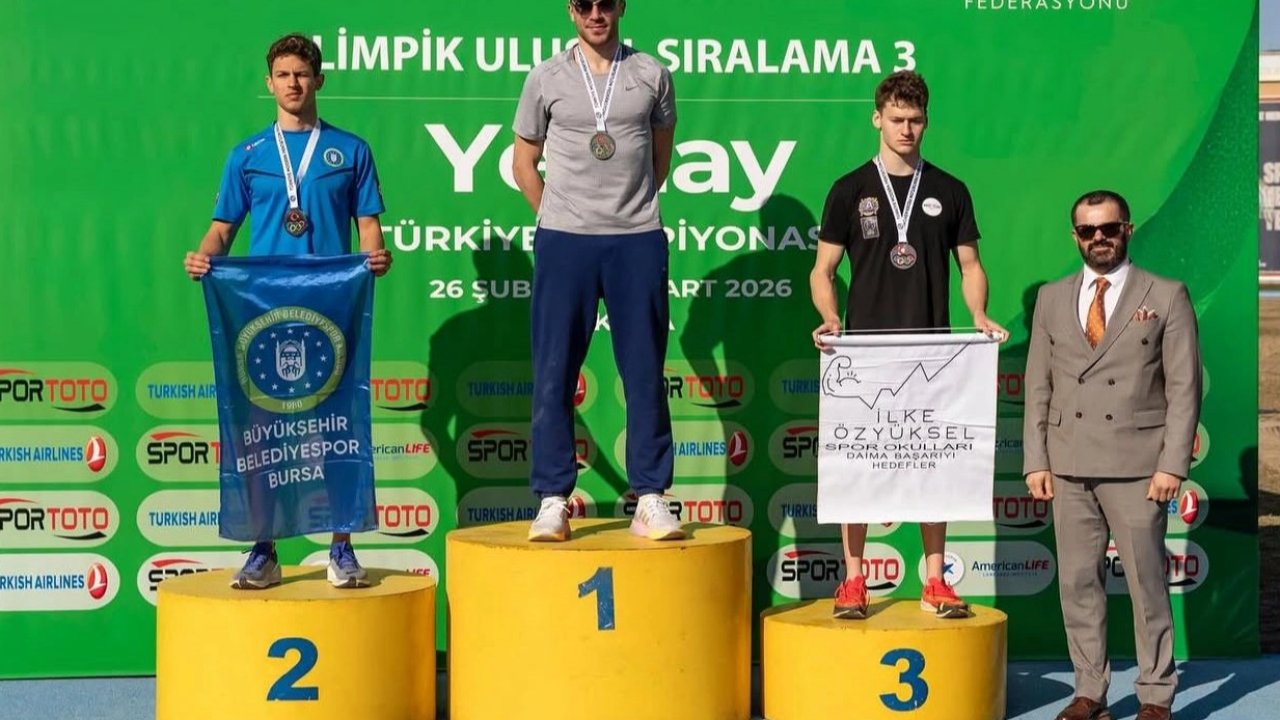Bursa Büyükşehir sporcu Türkiye ikincisi oldu