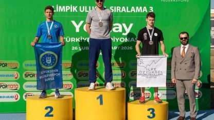 Bursa Büyükşehir sporcu Türkiye ikincisi oldu