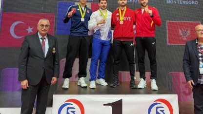 Bursa Büyükşehirli karateci Balkan üçüncüsü oldu