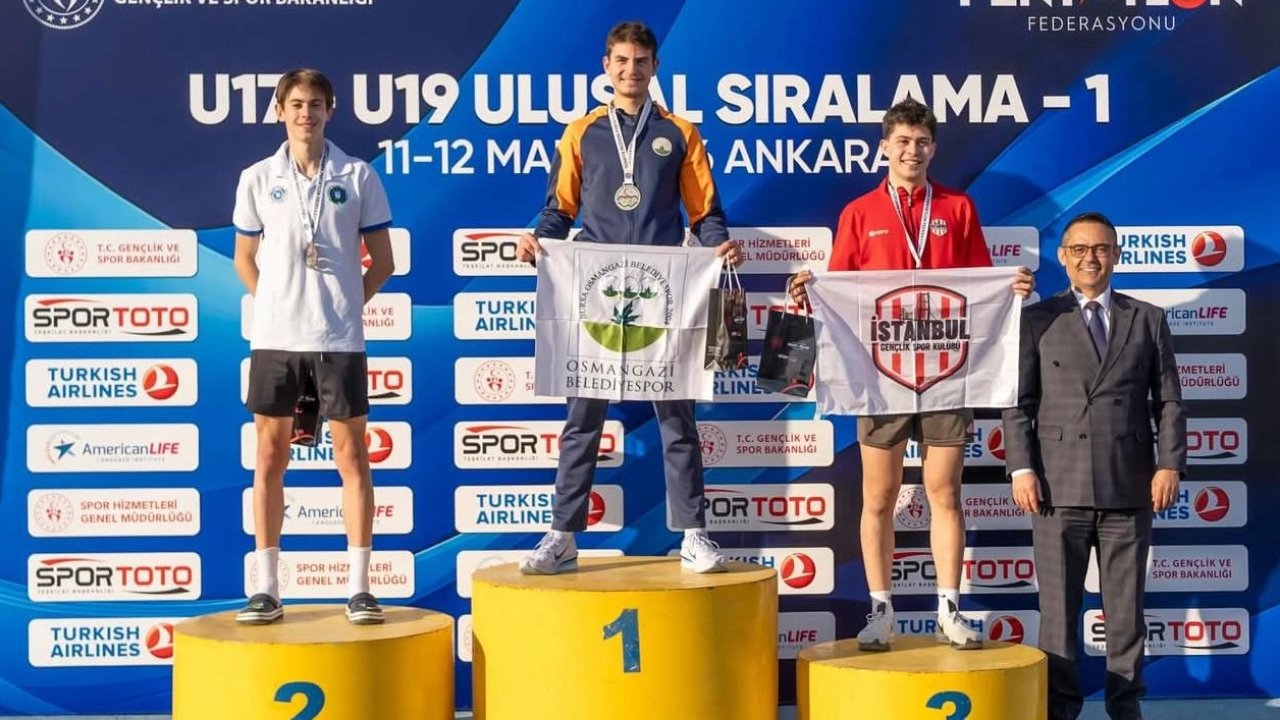 Bursa Büyükşehirli pentatlon sporcusu Türkiye ikincisi oldu