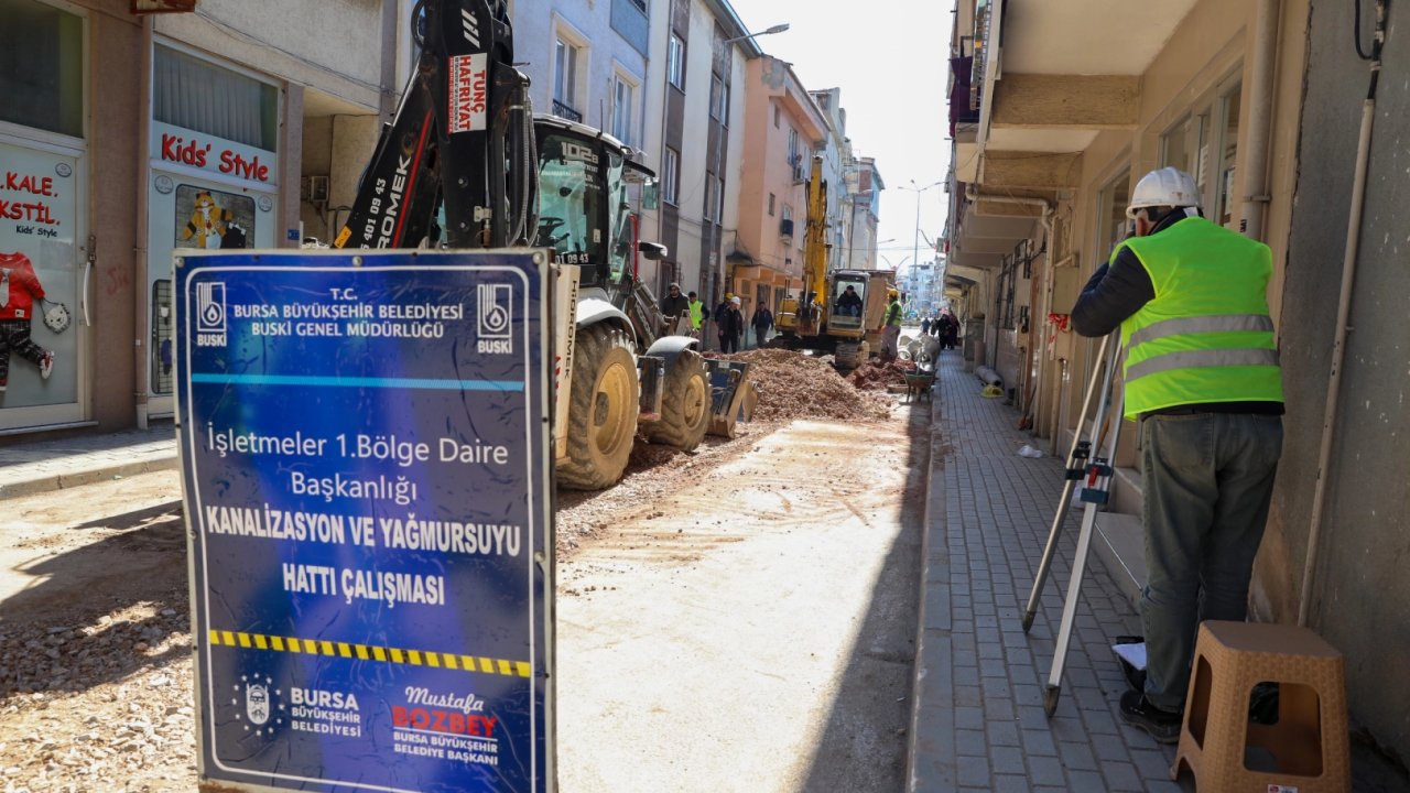 Bursa Gürsu'nun altyapısına Büyükşehir gücü