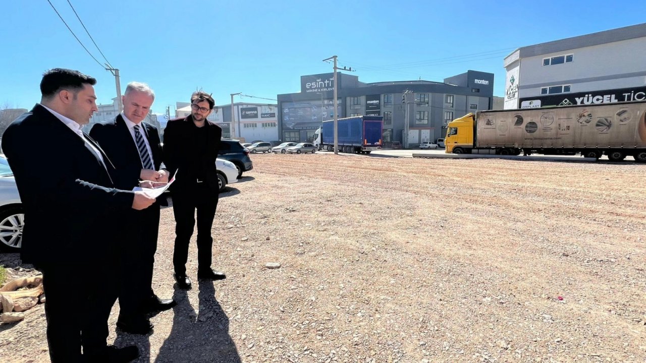 Bursa İnegöl'de sanayi bölgesindeki otopark alanları artıyor