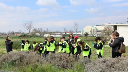 Bursa Nilüfer’de Bostan Kaşifleri tarımı deneyimledi