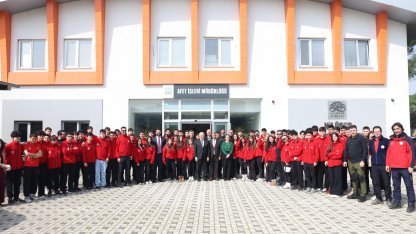 Bursa Nilüfer'de Deprem Simülasyon Merkezi 'eğitim mutfağı'na dönüştü