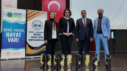 Bursa okullarında 'sıfır atık' bilinci