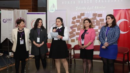 Bursa Osmangazi’de kadın çalıştayı ile geleceğe yön verildi