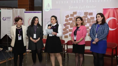 Bursa Osmangazi’de kadın çalıştayı ile geleceğe yön verildi