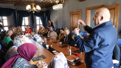 Bursa Osmangazi’de kadınlara üretim ve kazanç fırsatı