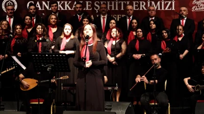 Bursa Yıldırım'da Çanakkale ruhu türkülerle yaşatıldı