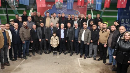 Bursa'da Başkan Bozbey İzniklilerle buluştu