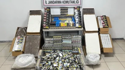 Bursa’da binlerce kaçak sigara ele geçirildi