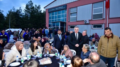 Bursa'da iftar bereketi Harmancık’ta yaşandı