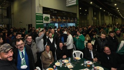 Bursa'da Teksaslı Bursasporlular aynı sofrada buluştu