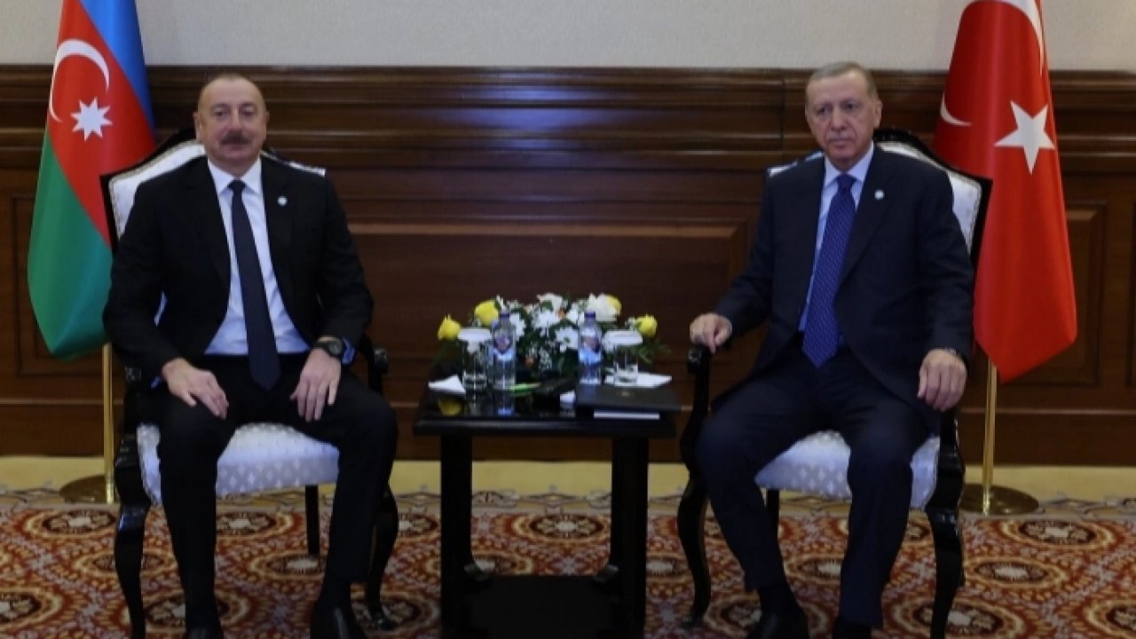 Cumhurbaşkanı Erdoğan Aliyev'le görüştü... Nahçıvan'a saldırıyı kınadı