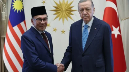 Cumhurbaşkanı Erdoğan, Enver İbrahim'le görüştü