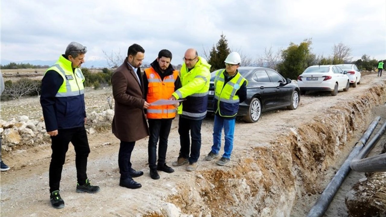 Denizli Uzunpınar’da modern içme suyu yatırımı hızla yükseliyor