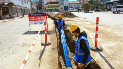 Denizli’de Kızılca Mahallesi’nde altyapı yenileniyor