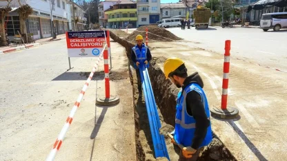 Denizli’de Kızılca Mahallesi’nde altyapı yenileniyor
