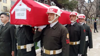 Edirne Keşan'da Kıbrıs Gazisi'ne son görev