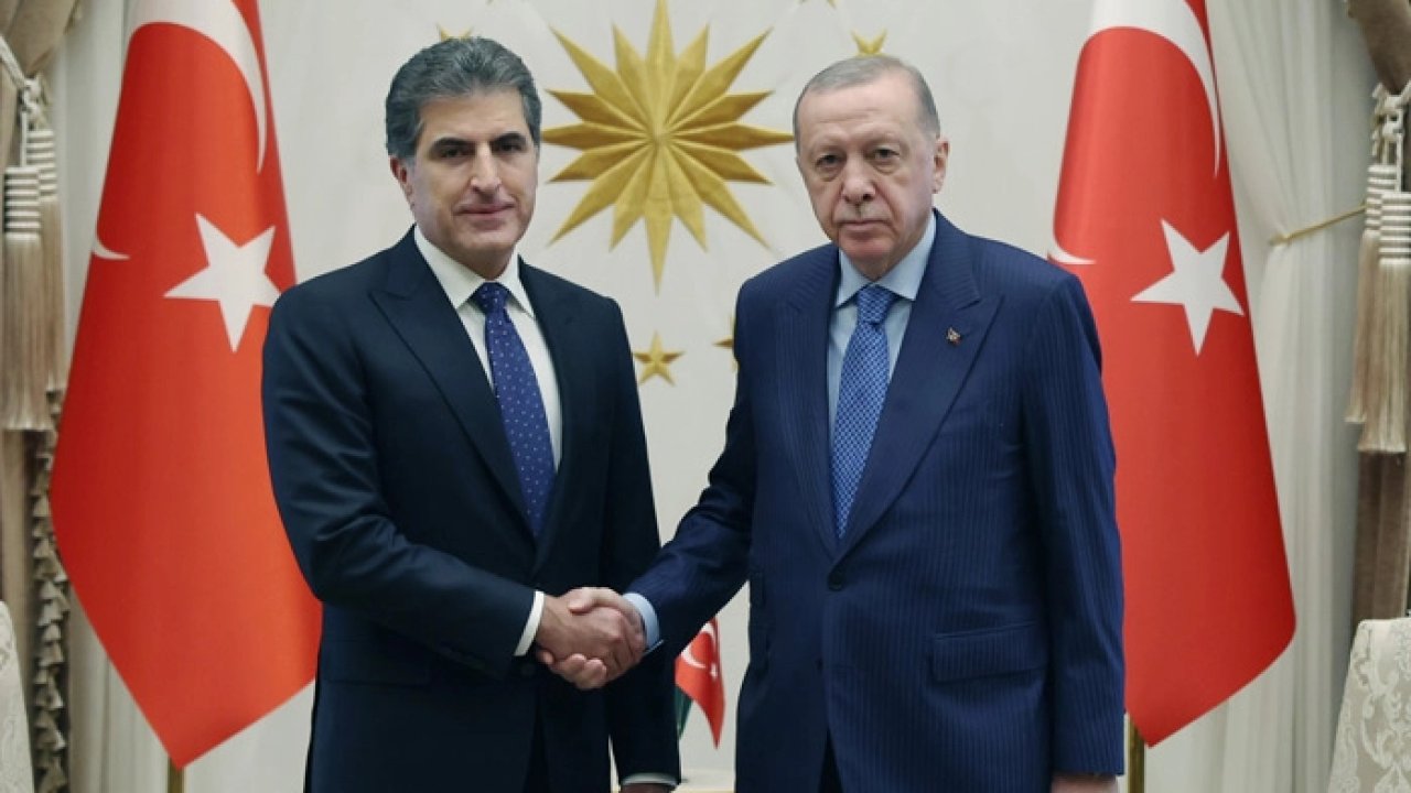 Erdoğan ile Barzani görüşmesinde 'Terörsüz Türkiye' vurgusu