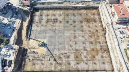 Eskişehir’de Kurtuluş Kapalı Pazar Yeri’nde çalışmalar hızla ilerliyor