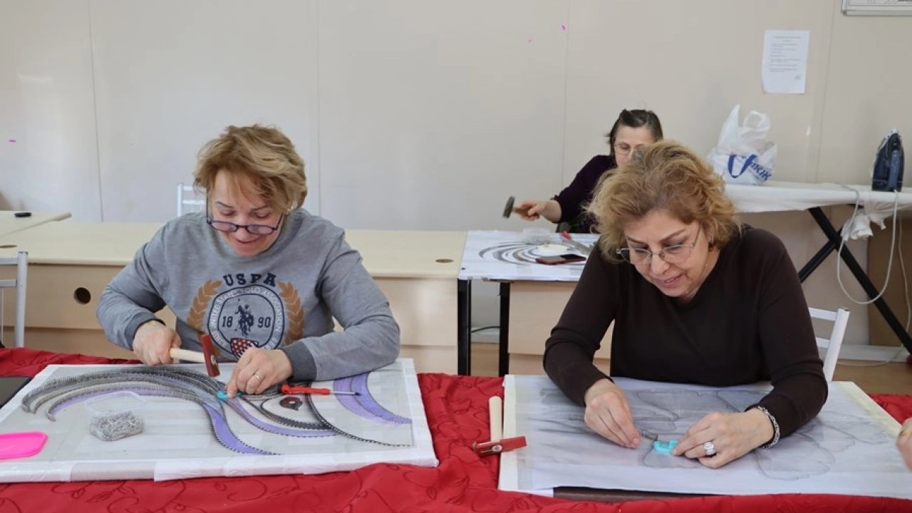 Filografi sanatı Maltepe’de yeniden hayat buluyor