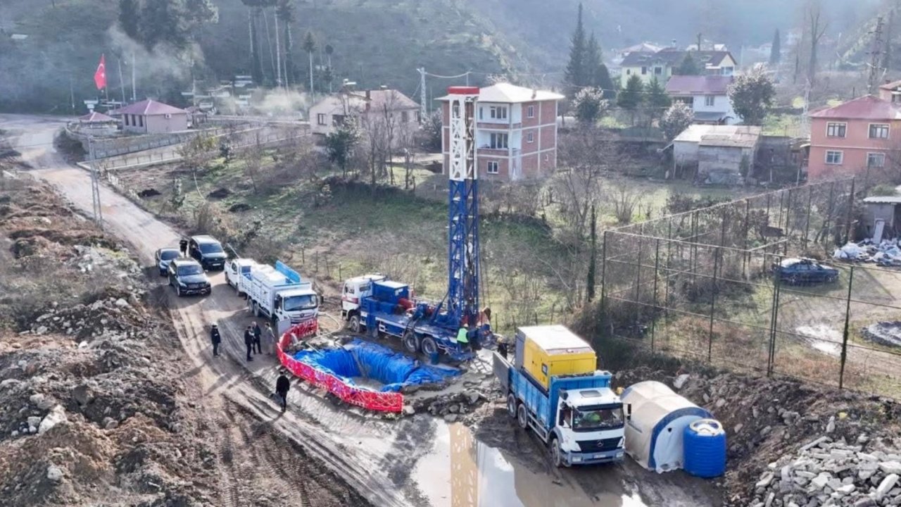 Giresun su sorununa çare arıyor