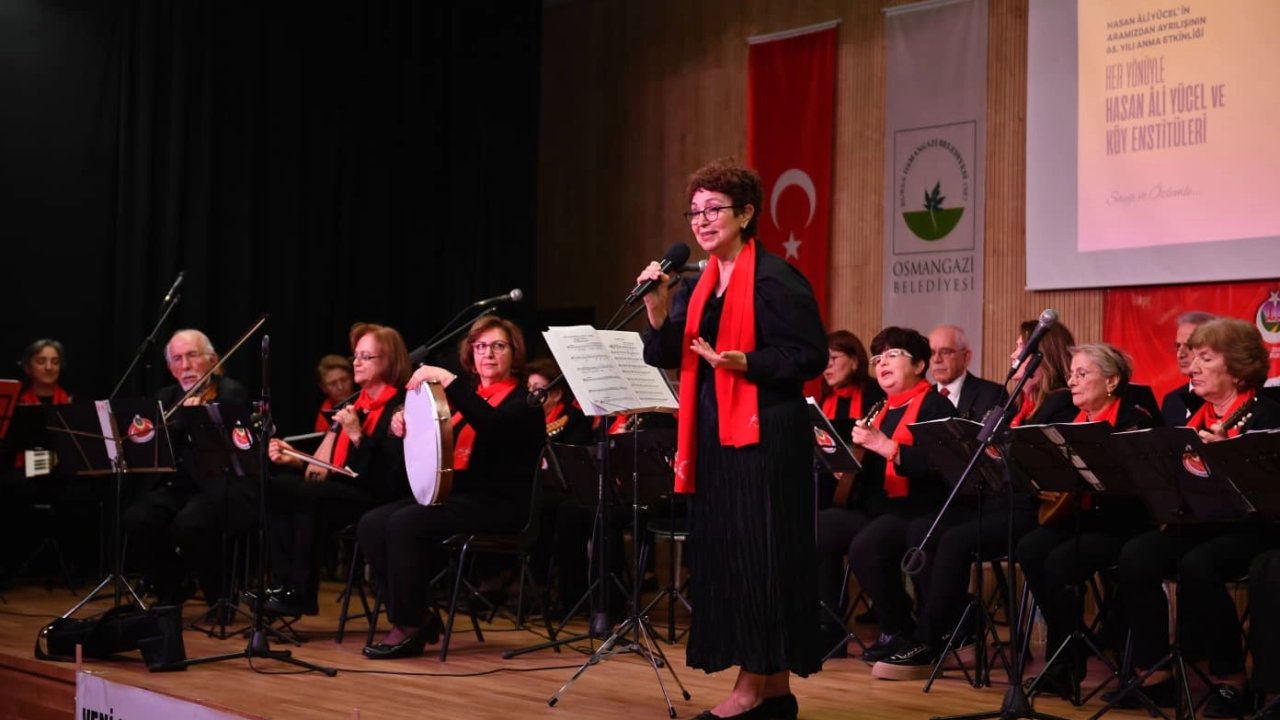 Hasan Âli Yücel Bursa Osmangazi’de anıldı