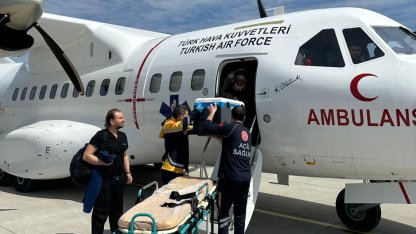 Hava Kuvvetleri’nden hayat kurtaran uçuş