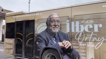 İETT'den İlber Ortaylı'ya 'saygı otobüsü'