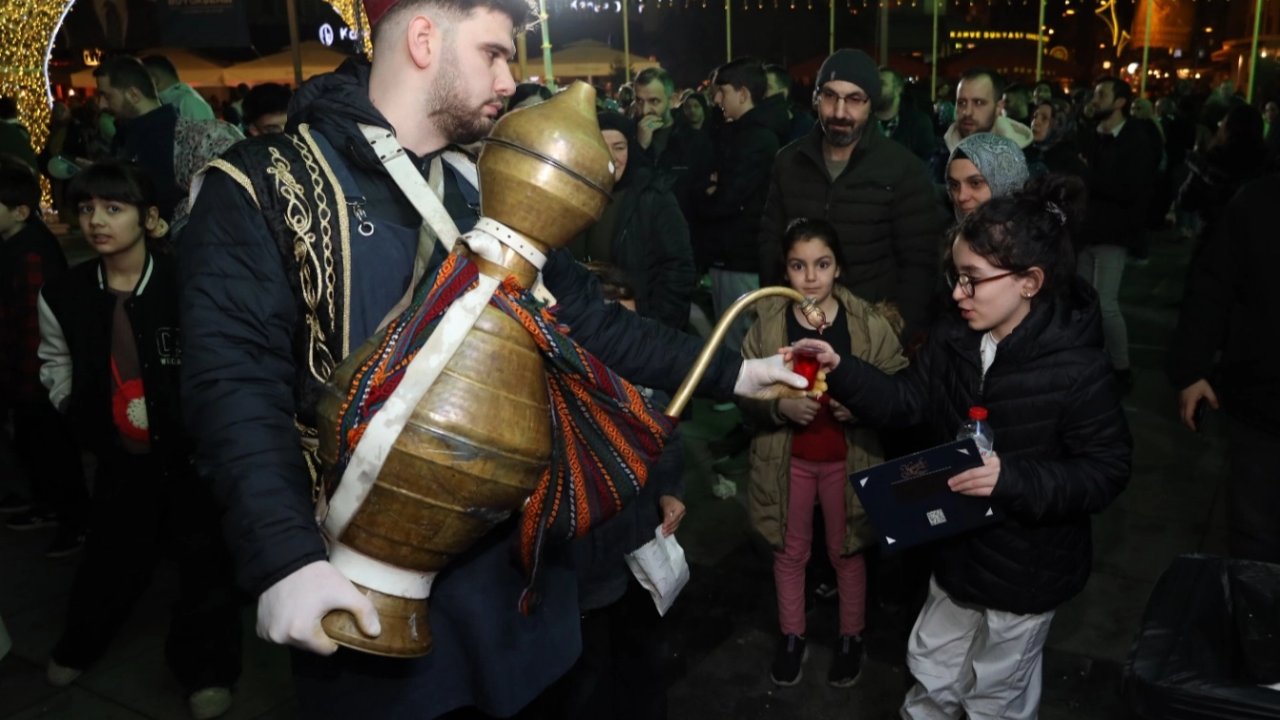 İftar sonrası ücretsiz ikramlar Kocaeli Büyükşehir’den
