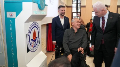 İstanbul Kağıthane'de 'engelsiz şarj' projesi