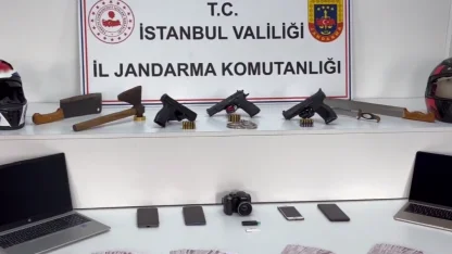 İstanbul’da organize suça 5 tutuklama!